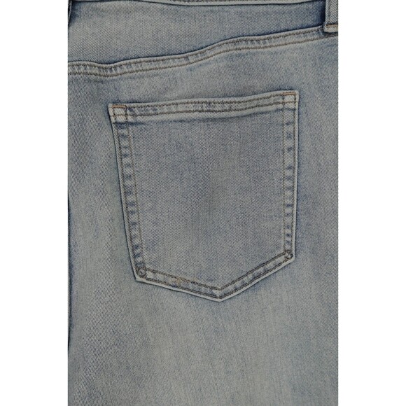 Gap Denim Women's Curvy True Skinny High Rise Distressed Jeans Size 16/33 Tall - Picture 11 of 16
